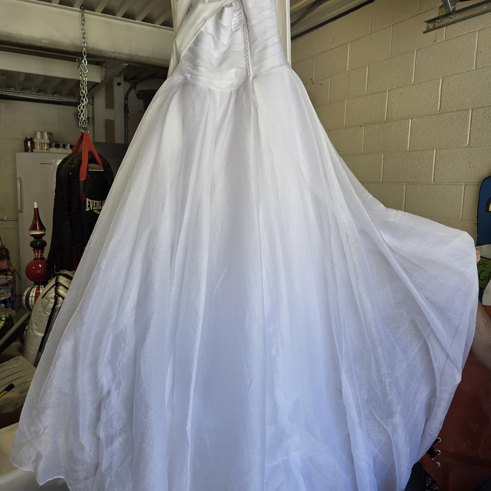 Elegant White Gown